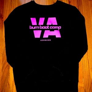 Burn Boot Camp Sweatshirt Size Medium